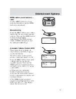 Предварительный просмотр 32 страницы Ford 2002 Focus Owner'S Manual