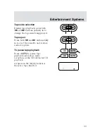 Предварительный просмотр 34 страницы Ford 2002 Focus Owner'S Manual