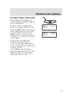 Предварительный просмотр 36 страницы Ford 2002 Focus Owner'S Manual