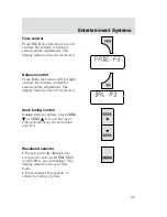 Предварительный просмотр 44 страницы Ford 2002 Focus Owner'S Manual