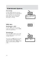 Предварительный просмотр 47 страницы Ford 2002 Focus Owner'S Manual