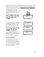 Предварительный просмотр 52 страницы Ford 2002 Focus Owner'S Manual