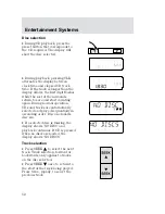 Предварительный просмотр 53 страницы Ford 2002 Focus Owner'S Manual