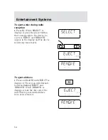 Предварительный просмотр 55 страницы Ford 2002 Focus Owner'S Manual