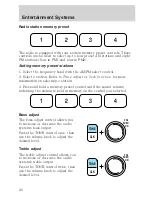 Предварительный просмотр 20 страницы Ford 2002 Ranger User Manual