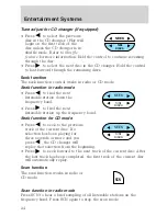 Предварительный просмотр 24 страницы Ford 2002 Ranger User Manual