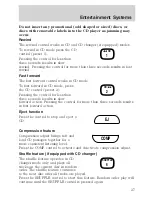 Предварительный просмотр 27 страницы Ford 2002 Ranger User Manual