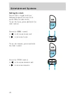 Предварительный просмотр 28 страницы Ford 2002 Ranger User Manual