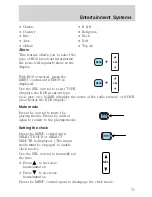 Предварительный просмотр 71 страницы Ford 2002 Ranger User Manual