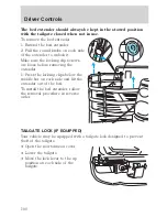 Предварительный просмотр 100 страницы Ford 2002 Ranger User Manual