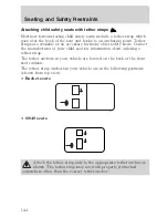 Предварительный просмотр 144 страницы Ford 2002 Ranger User Manual