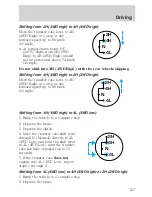 Предварительный просмотр 167 страницы Ford 2002 Ranger User Manual