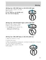 Предварительный просмотр 169 страницы Ford 2002 Ranger User Manual