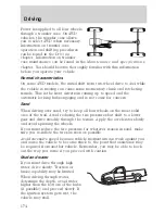 Предварительный просмотр 174 страницы Ford 2002 Ranger User Manual