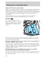 Предварительный просмотр 248 страницы Ford 2002 Ranger User Manual