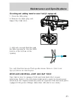 Предварительный просмотр 273 страницы Ford 2002 Ranger User Manual