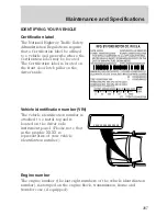 Предварительный просмотр 287 страницы Ford 2002 Ranger User Manual