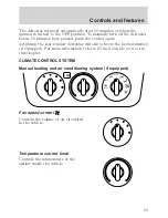 Предварительный просмотр 19 страницы Ford 2002 Taurus Owner'S Manual