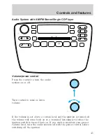 Предварительный просмотр 41 страницы Ford 2002 Taurus Owner'S Manual