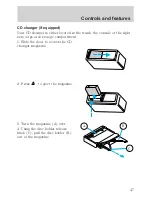 Предварительный просмотр 47 страницы Ford 2002 Taurus Owner'S Manual