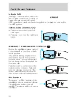 Предварительный просмотр 56 страницы Ford 2002 Taurus Owner'S Manual