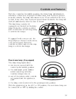 Предварительный просмотр 59 страницы Ford 2002 Taurus Owner'S Manual