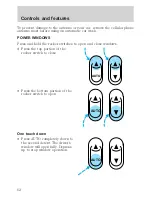 Предварительный просмотр 62 страницы Ford 2002 Taurus Owner'S Manual