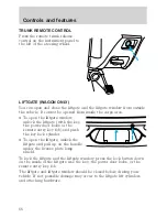 Предварительный просмотр 66 страницы Ford 2002 Taurus Owner'S Manual