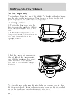 Предварительный просмотр 88 страницы Ford 2002 Taurus Owner'S Manual