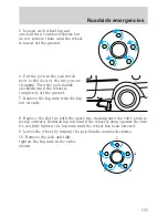 Предварительный просмотр 155 страницы Ford 2002 Taurus Owner'S Manual