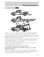 Предварительный просмотр 161 страницы Ford 2002 Taurus Owner'S Manual