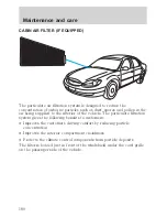 Предварительный просмотр 180 страницы Ford 2002 Taurus Owner'S Manual