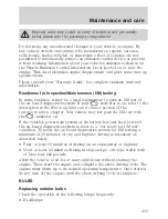 Предварительный просмотр 203 страницы Ford 2002 Taurus Owner'S Manual