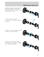 Предварительный просмотр 205 страницы Ford 2002 Taurus Owner'S Manual