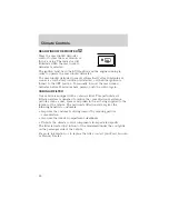 Preview for 42 page of Ford 2002 Thunderbird Owner'S Manual