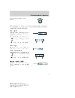 Предварительный просмотр 23 страницы Ford 2003 Crown Victoria Owner'S Manual