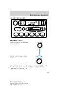 Предварительный просмотр 31 страницы Ford 2003 Crown Victoria Owner'S Manual