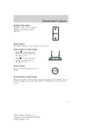 Предварительный просмотр 33 страницы Ford 2003 Crown Victoria Owner'S Manual