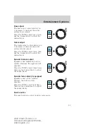 Предварительный просмотр 39 страницы Ford 2003 Crown Victoria Owner'S Manual