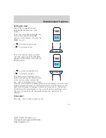 Предварительный просмотр 41 страницы Ford 2003 Crown Victoria Owner'S Manual