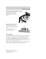 Предварительный просмотр 91 страницы Ford 2003 Crown Victoria Owner'S Manual