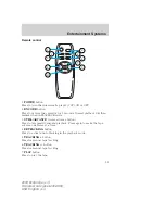 Предварительный просмотр 35 страницы Ford 2003 Econoline Owner'S Manual