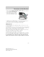 Предварительный просмотр 177 страницы Ford 2003 Econoline Owner'S Manual