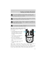 Предварительный просмотр 102 страницы Ford 2003 Escape Owner'S Manual