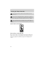 Предварительный просмотр 107 страницы Ford 2003 Escape Owner'S Manual