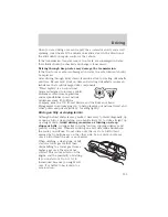 Предварительный просмотр 136 страницы Ford 2003 Escape Owner'S Manual