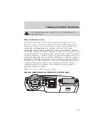 Предварительный просмотр 184 страницы Ford 2003 Expedition Owner'S Manual