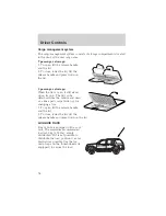 Предварительный просмотр 76 страницы Ford 2003 Explorer Owner'S Manual