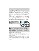 Предварительный просмотр 122 страницы Ford 2003 Explorer Owner'S Manual