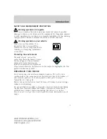 Предварительный просмотр 5 страницы Ford 2003 F250 Owner'S Manual